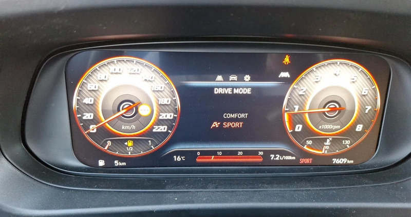 Hyundai i20 cena 74800 przebieg: 7600, rok produkcji 2023 z Miejska Górka małe 407